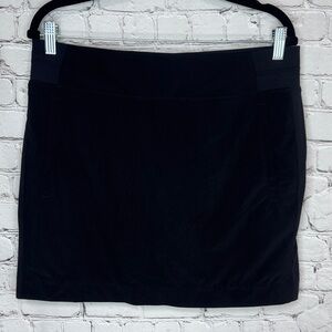 Athleta Black Elastic Waist Skort Size Women’s 12